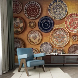 Anadolu Motifleri Seramik Duvarı - Görsel 5