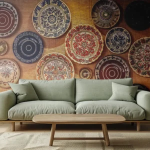 Anadolu Motifleri Seramik Duvarı - Görsel 4